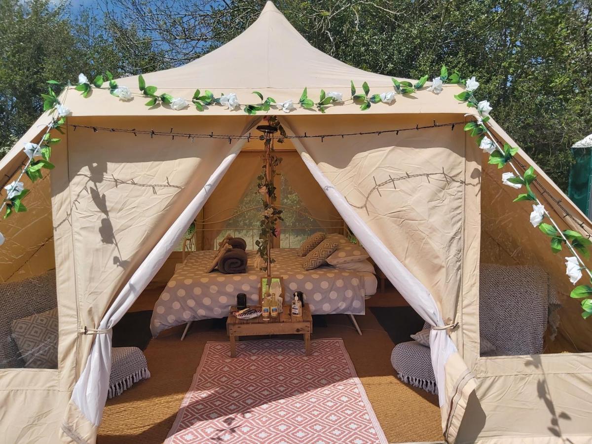 Hopgarden Glamping - Luxury 6M Bell Tent Wadhurst Exterior foto