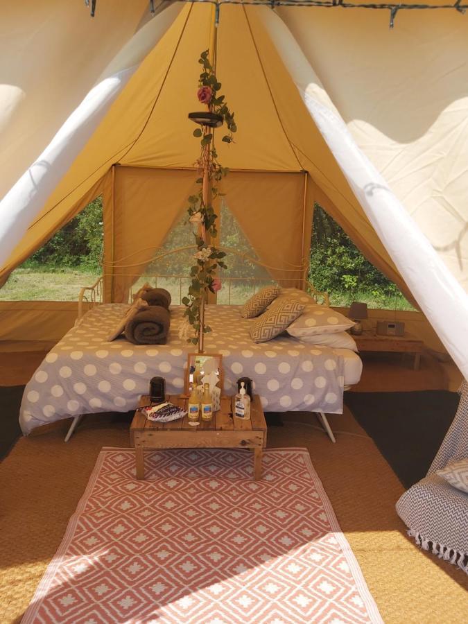 Hopgarden Glamping - Luxury 6M Bell Tent Wadhurst Exterior foto