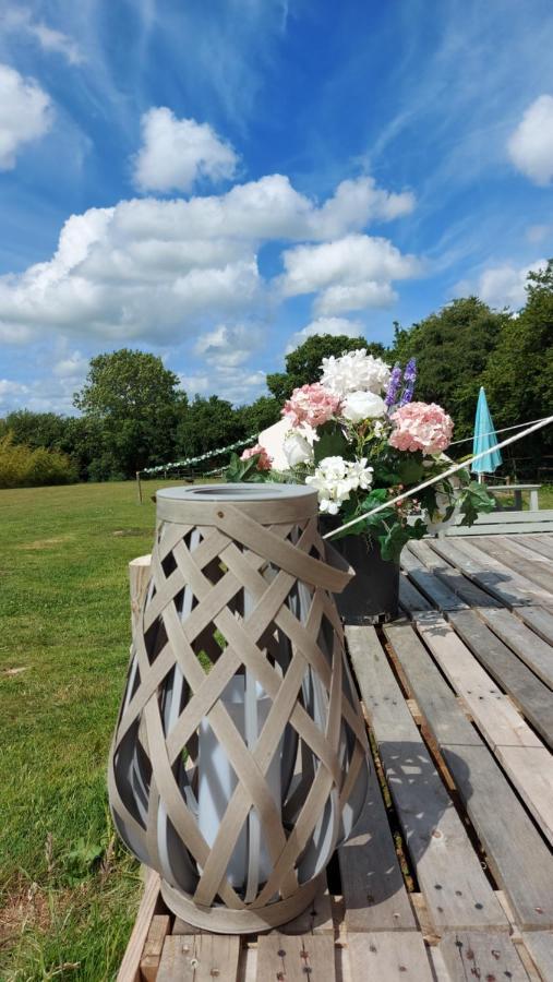 Hopgarden Glamping - Luxury 6M Bell Tent Wadhurst Exterior foto